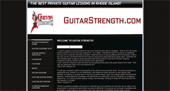 Desktop Screenshot of guitarstrength.com